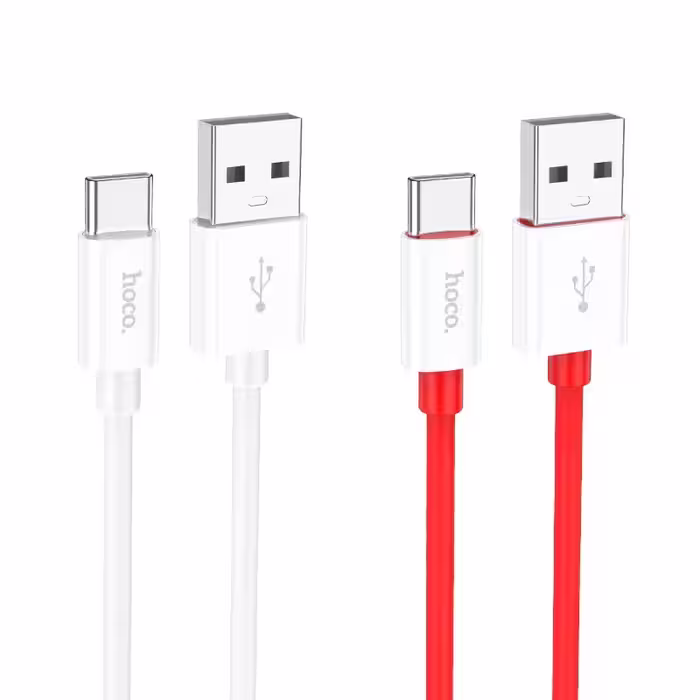 کابل شارژ USB-A به USB-C هوکو مدل X87 طول 1 متر