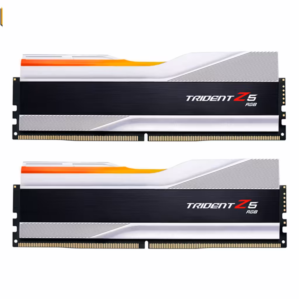 رم جی اسکیل Trident Z5 RGB SILVER 64GB (2*32GB) 6400MHz DDR5
