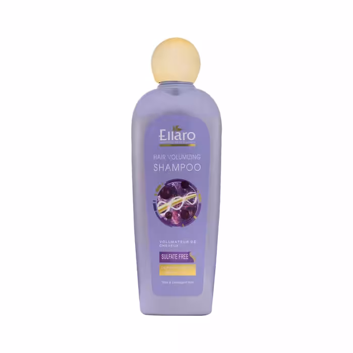 شامپو حجم دهنده موهاي نازك فاقد سولفات الارو | Ellaro Hair Volumizing Sulfate Free Shampoo