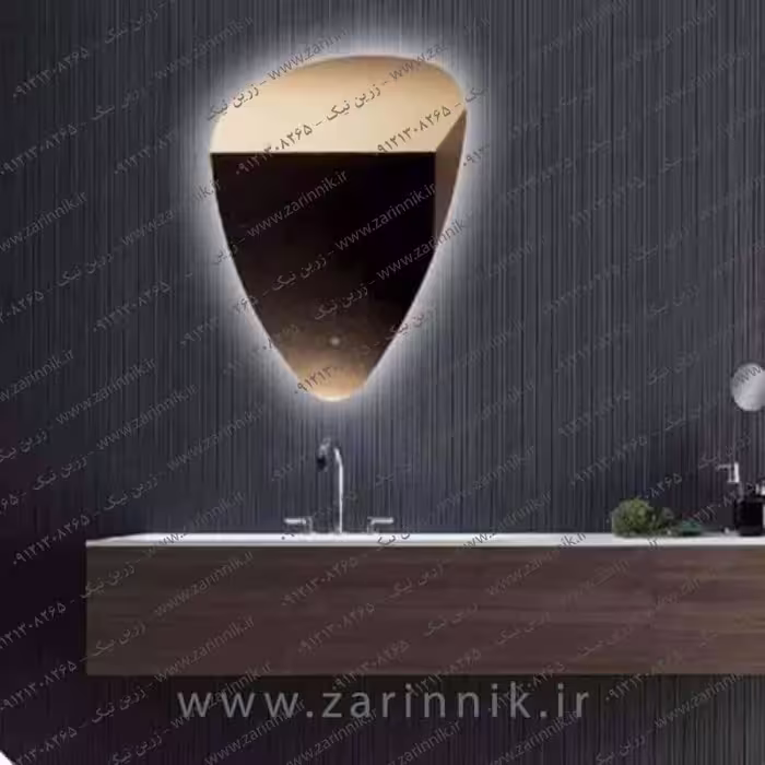 آینه دستشویی مدرن زرین نیک مدل AD072