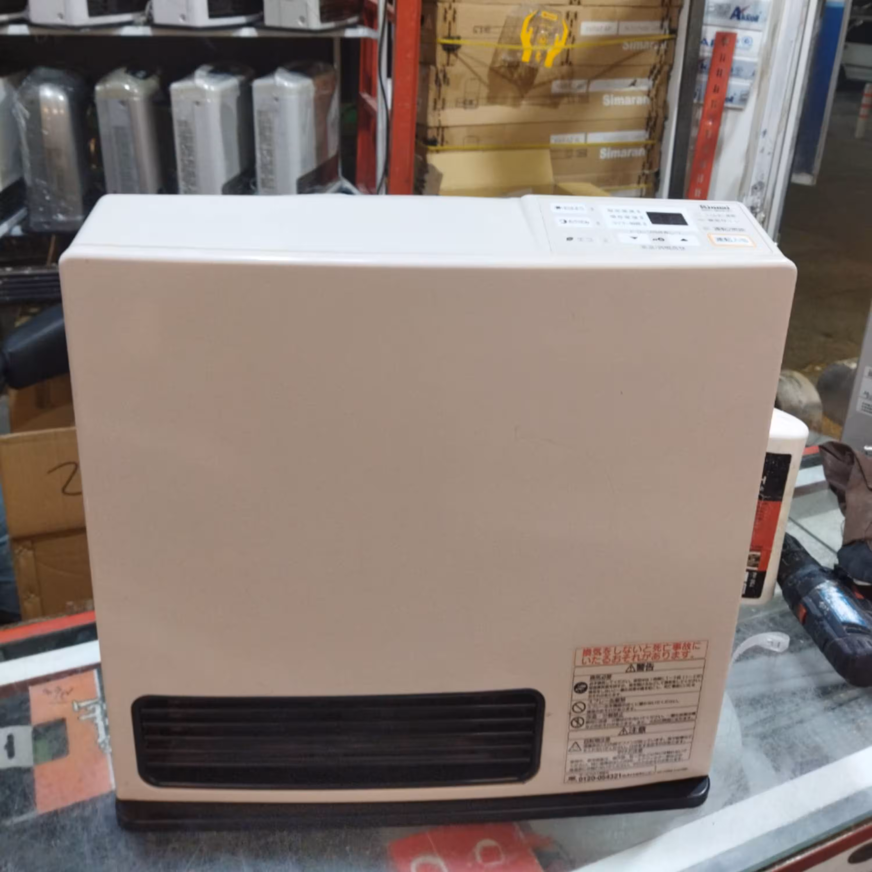 بخاری گازی برقی ژاپنی بدون دودکش 4100موتور توربو واقعی گاز شهری مدل بالا با ترانس فابریک