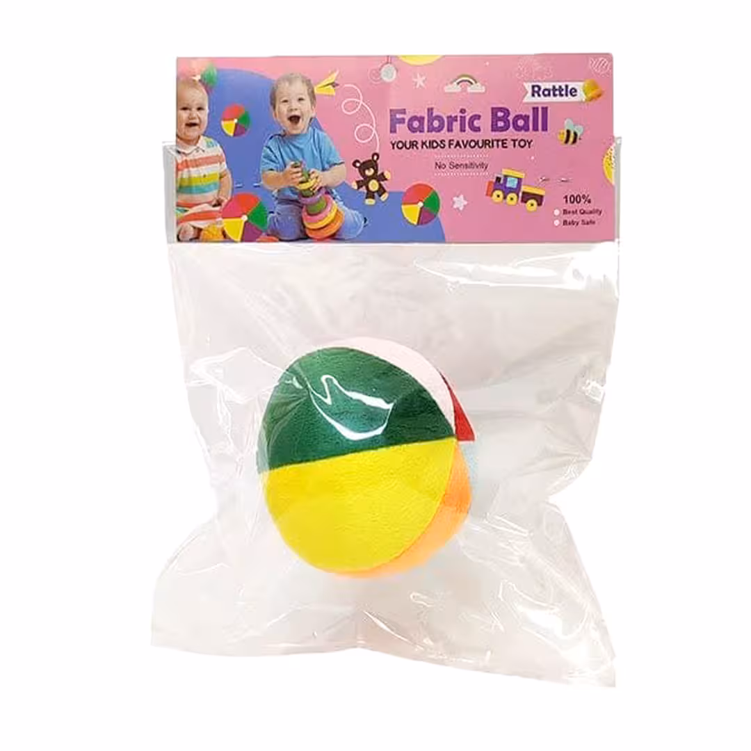 توپ پارچه ای جغجغه ای بزرگ