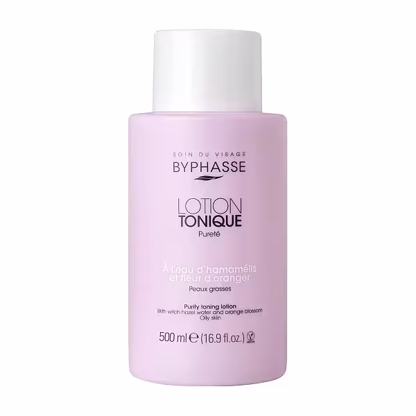 تونر پوست ‌چرب بایفاس حجم 500 میل BYPHASSE Purity Toner Lotion Oily Skin