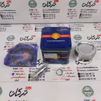 رینگ و پیستون ( پستان ) موتور اپاچی 150 تکنو ( سایز 0/50 )