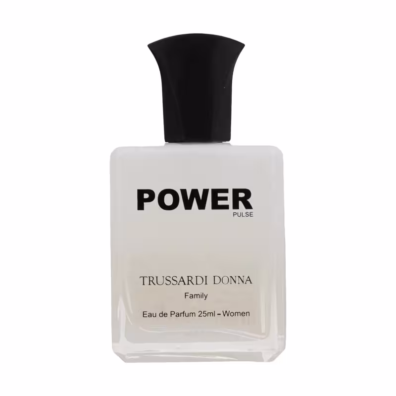 عطر مینیاتوری زنانه پاور پالس مدل تروساردی دونا حجم 25 میل