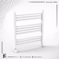 حوله خشک کن استیل فلت 20 سفید