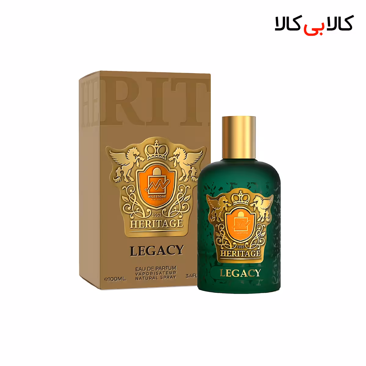 ادکلن مایلستون هریتیج لگسی مردانه و زنانه اصل حجم 100 میلی لیتر