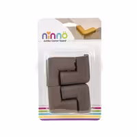 محافظ گوشه جامبو گردویی کوچک (4عددی) ninno کد P/2002/B