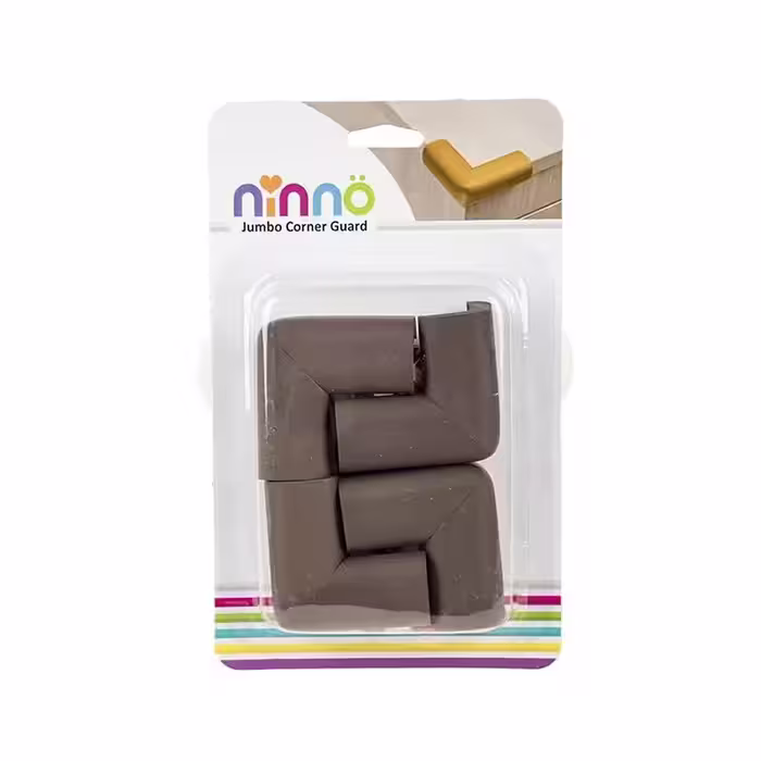 محافظ گوشه جامبو گردویی کوچک (4عددی) ninno کد P/2002/B