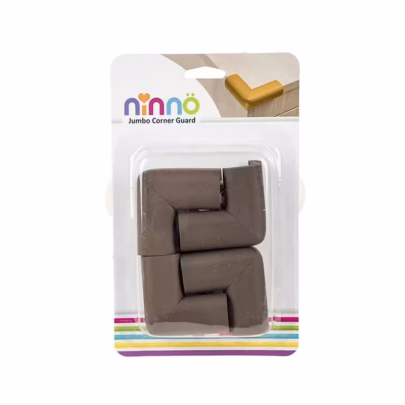محافظ گوشه جامبو گردویی کوچک (4عددی) ninno کد P/2002/B