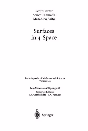 خرید و دانلود نسخه کامل کتاب Surfaces in 4-space