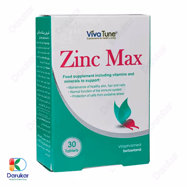قرص زینک مکس ویواتیون 30 عدد
