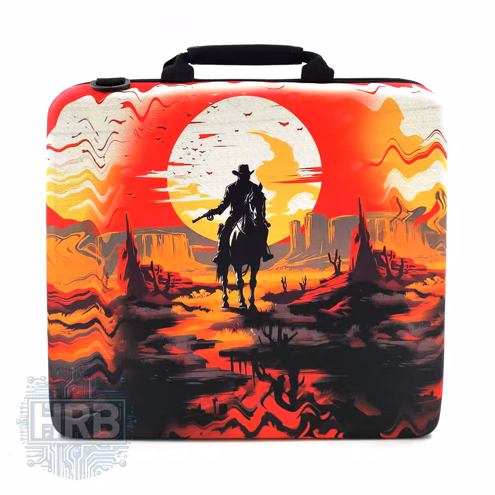 کیف کنسول PS4 طرح Red Dead Redemption - چهار کاره