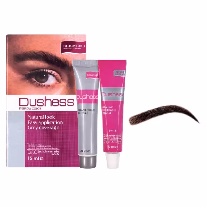 کیت رنگ ابرو دوشس شماره 6 حجم 15 میلی لیتر رنگ بلوند شکلاتی تیره