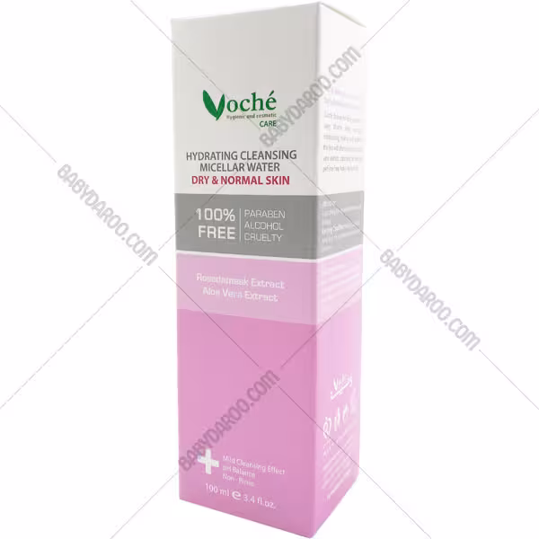 میسلار واتر پوست خشک و معمولی وچه