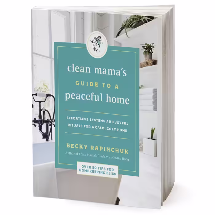کتاب Clean Mams Guide to a Peaceful Home اثر Becky Rapinchuk انتشارات HarperCollins Publishers Inc