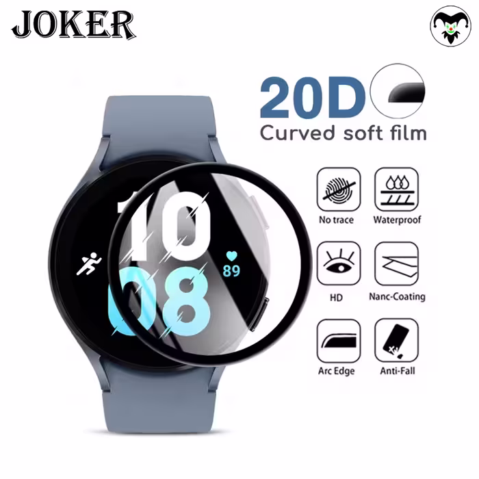 محافظ صفحه نمایش نانو جوکر مدل NJK مناسب برای ساعت هوشمند سامسونگ Galaxy Watch Active 40mm بسته دو عددی