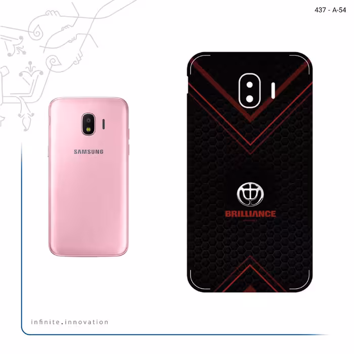 برچسب پوششی ماهوت مدل Brilliance مناسب برای گوشی موبایل سامسونگ Galaxy J2 Pro 2018