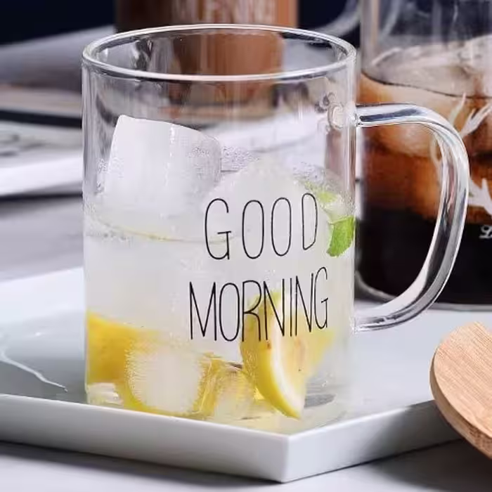 لیوان مدل GOODMORNING