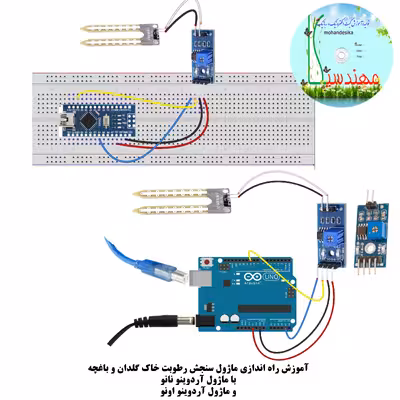 کیت آموزشی مهندسیکا مدل خلاقیت بتا کد Arduino50-B