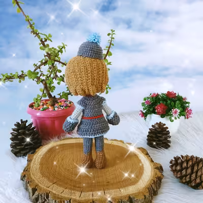 عروسک بافتنی مدل شاهزاده کریستوف  کد 60352