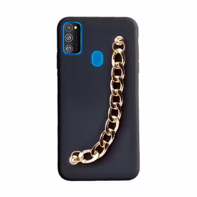کاور طرح دستبندی مدل زنجیر طلایی مناسب برای گوشی موبایل سامسونگ Galaxy M21