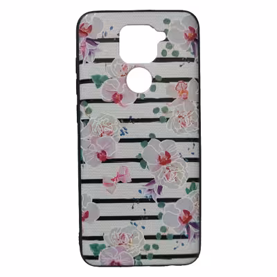 کاور طرح گل کد 01 مناسب برای گوشی موبایل شیائومی Redmi Note 9 