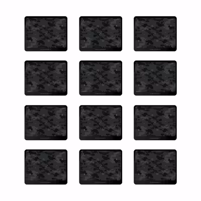 زیر لیوانی ماهوت مدل Night-Army-Pixel بسته 12 عددی