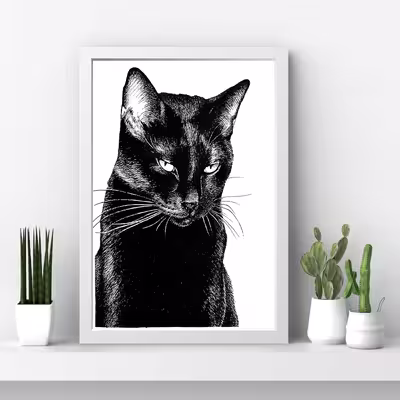 تابلو مدل CAT کد S2606-w