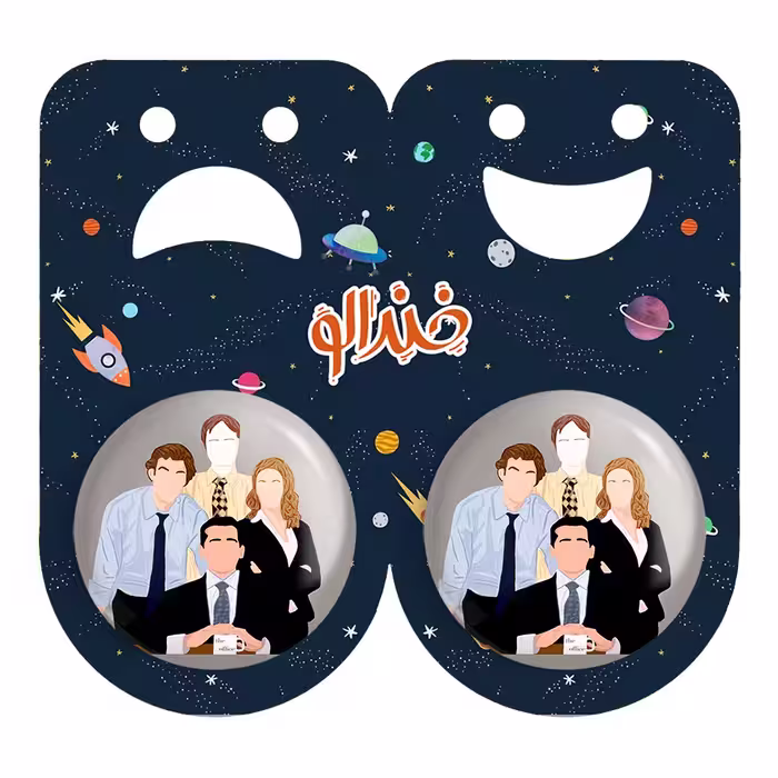 پیکسل خندالو مدل سریال آفیس The Office کد 10227 به همراه مگنت