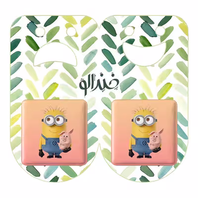 پیکسل خندالو مدل مینیون ها کد 13729 به همراه مگنت