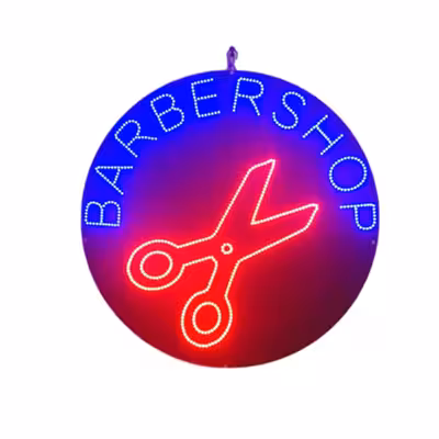 تابلو ال ای دی مدل آرایشگاه