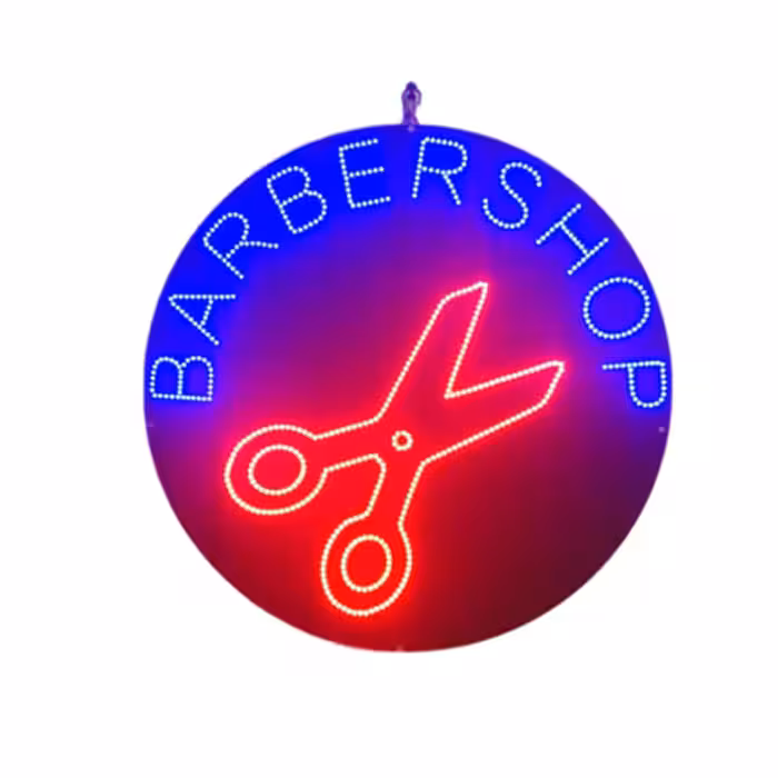 تابلو ال ای دی مدل آرایشگاه