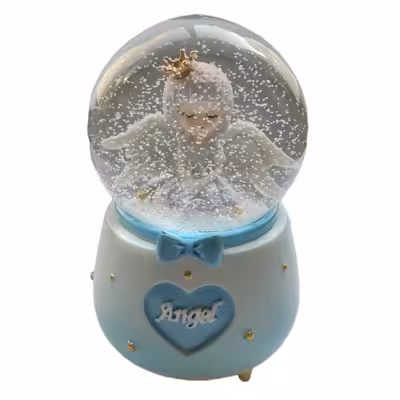 گوی موزیکال مدل پمپی دخترک فرشته در حال نیایش