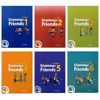 کتاب Grammar Friends اثر جمعی از نویسندگان انتشارات ابداع 6 جلدی