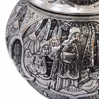 شکلات خوری قلمزنی طرح بزم کد 33p21