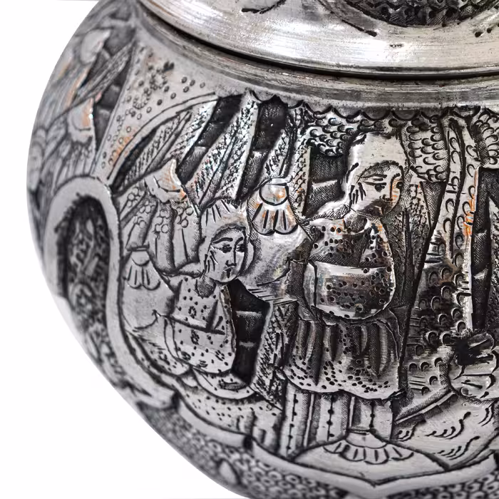 شکلات خوری قلمزنی طرح بزم کد 33p21