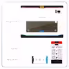 برچسب پوششی ماهوت مدل Glossy-Brown-Fiber مناسب برای تبلت سامسونگ Galaxy Tab A 9.7 2015 T555