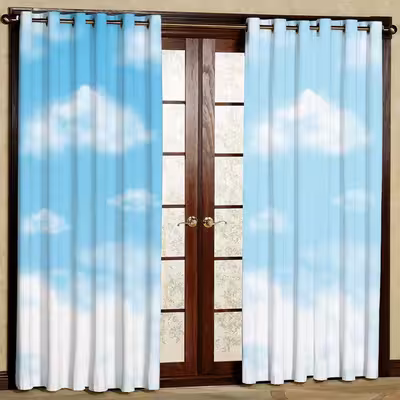 پرده مدل مخمل پانچی کد 7255 سایز 280x140 سانتی متر