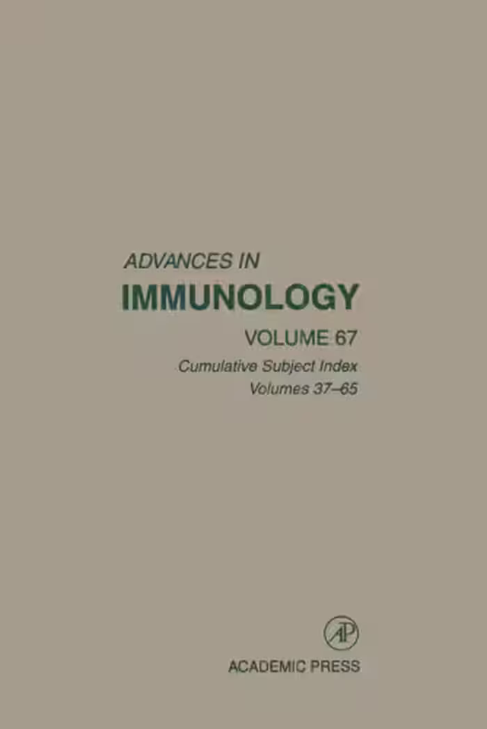 خرید و دانلود نسخه کامل کتاب Advances in Immunology