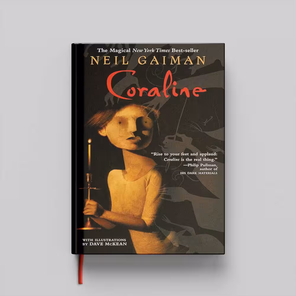 کتاب Coraline جلد سخت (HARDCOVER)