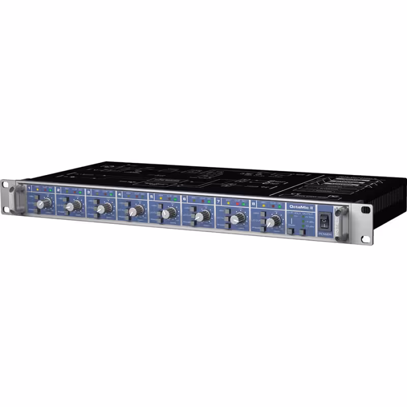 پری آمپ و پردازنده آر ام ای مدل OctaMic IIRME OctaMic II Preamp & Signal processing
