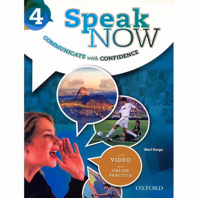 کتاب زبان Speak Now 4 Students Book And Work Book اثر ماری ورگو – دو جلدی