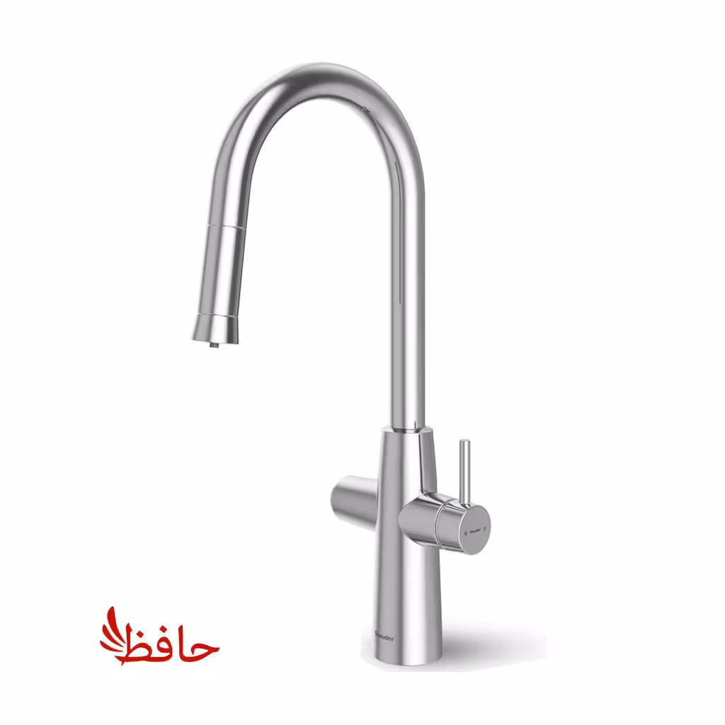 شیر ظرفشویی دومنظوره و شاوری شودر مدل دنیستر کروم