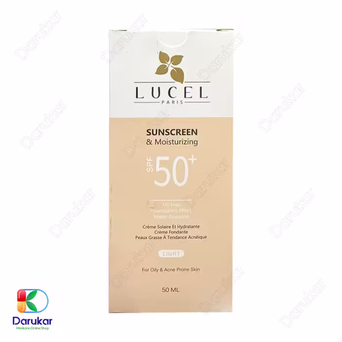 کرم ضدآفتاب رنگی مناسب پوست چرب و مختلط لوسل SPF 50