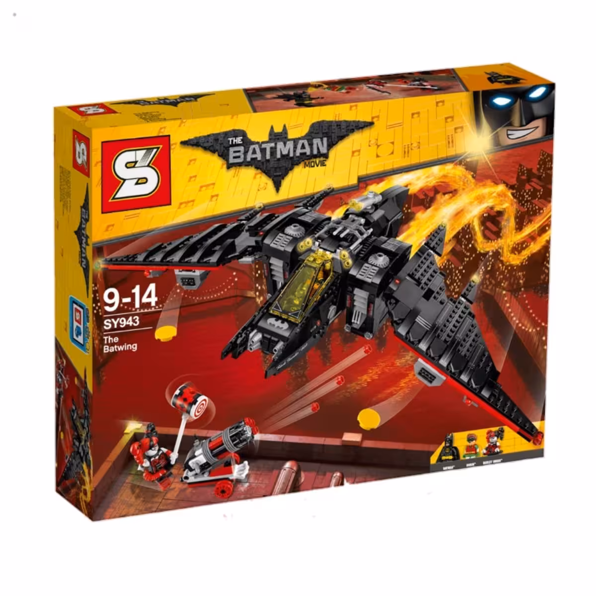 لگو بتمن مووی سفینه رابین و هارلی کویین