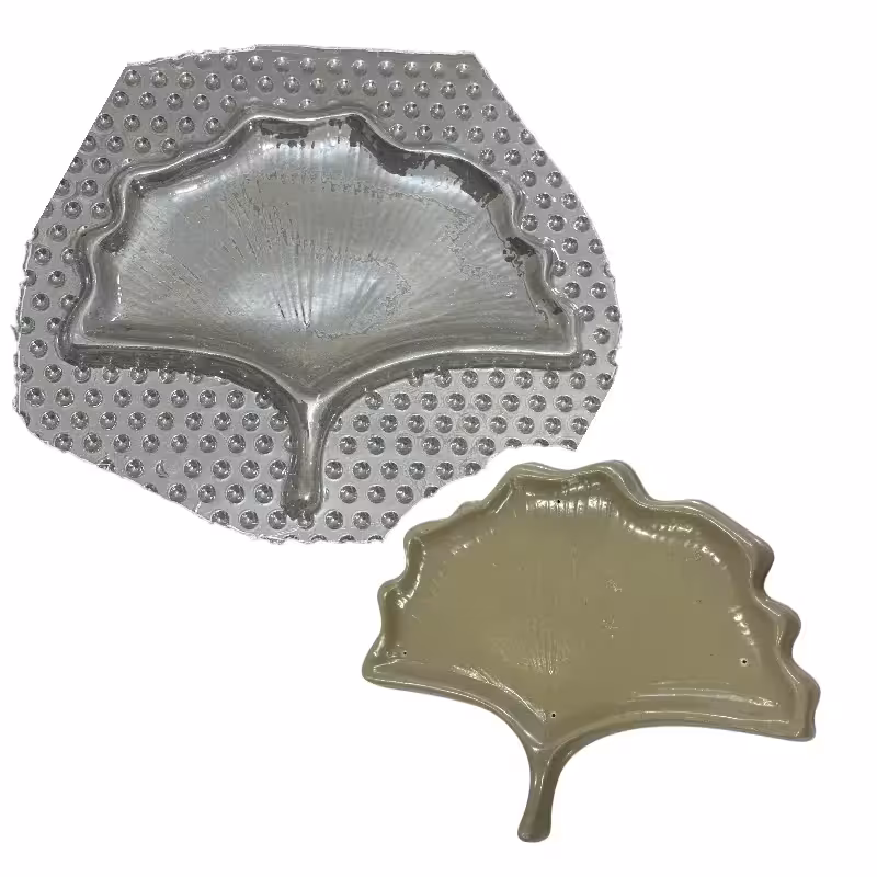 قالب طلقی برگ جینگو 18 در 15 سانت