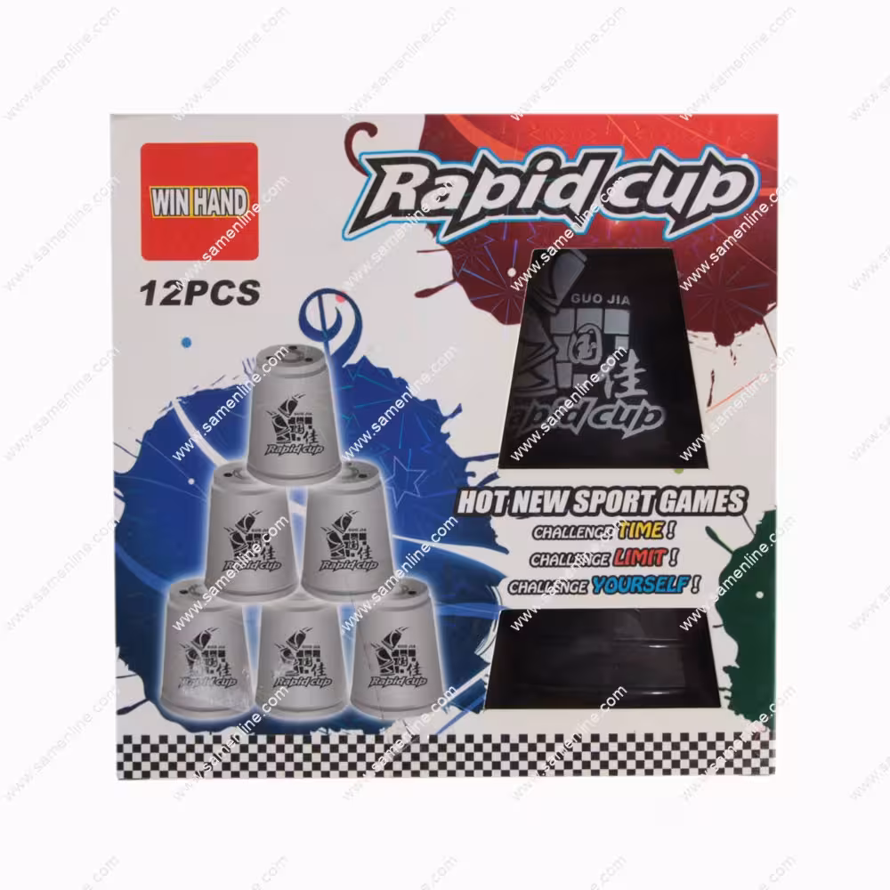 بازی فکری راپید کاپ ( لیوان چینی )