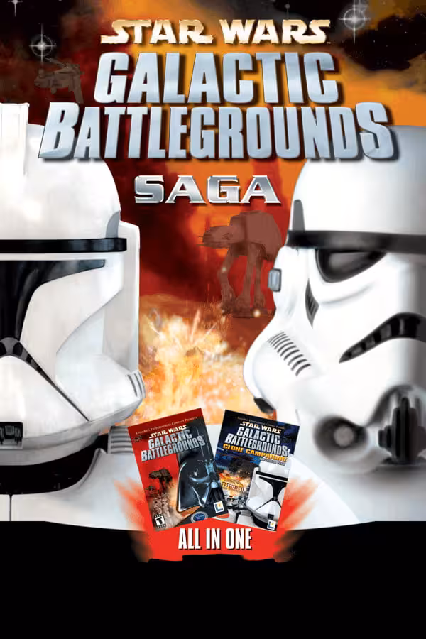 خرید بازی STAR WARS Galactic Battlegrounds Saga