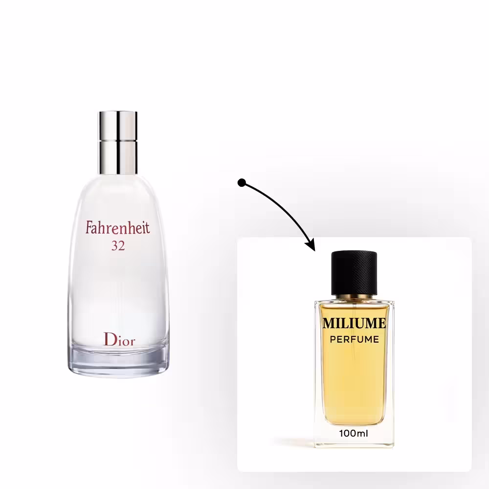 اسانس عطر Dior Fahrenheit 32 برند sfa - کد 1846 - دیور فارنهایت 32 100ML - میلیوم پرفیوم